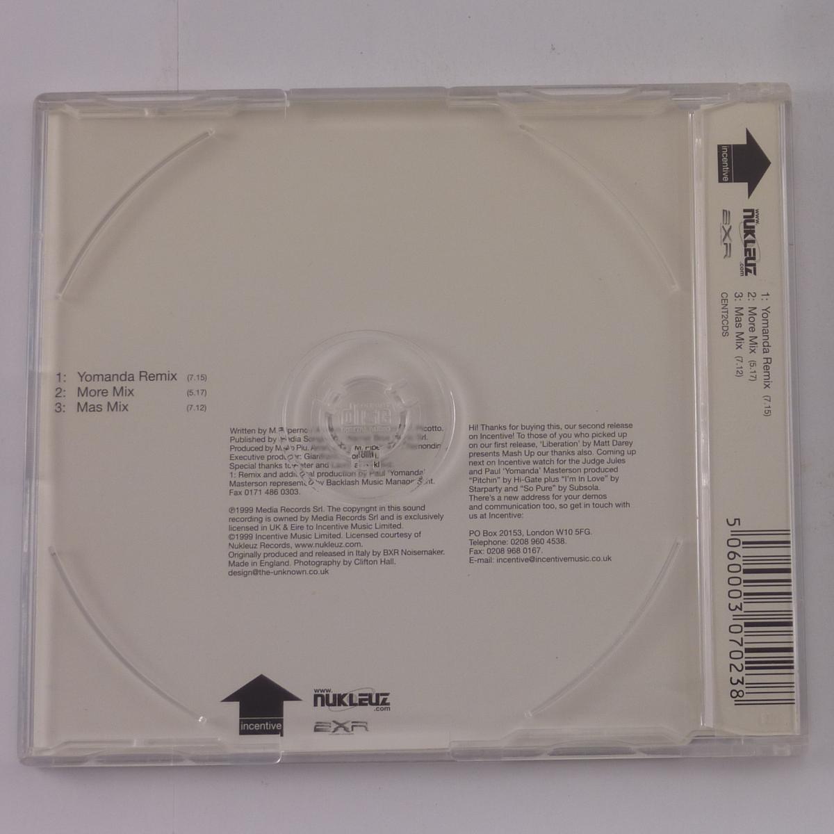 Mario Piu Communication (Somebody Answer The Phone) CD Single