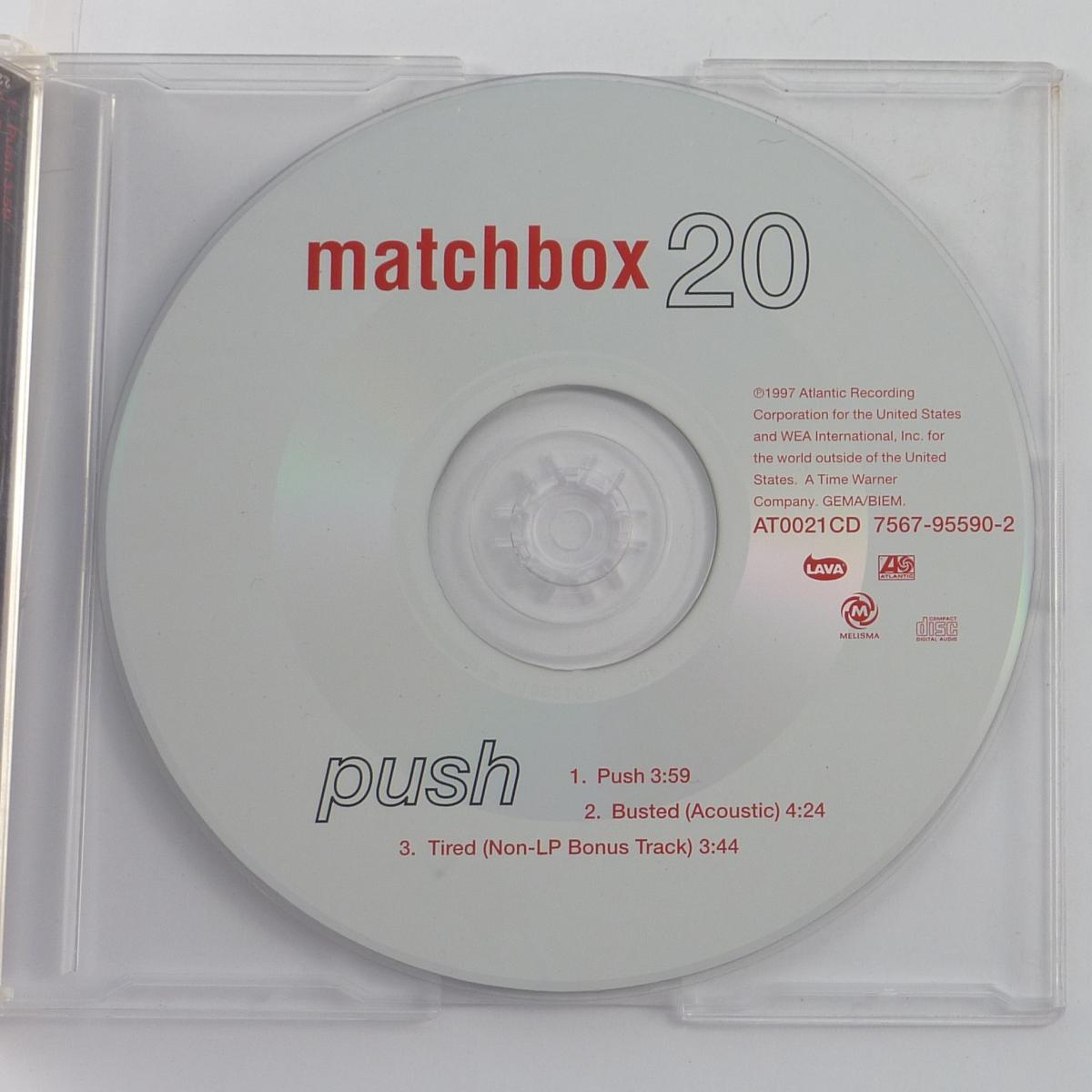 Matchbox 20 Push CD Single