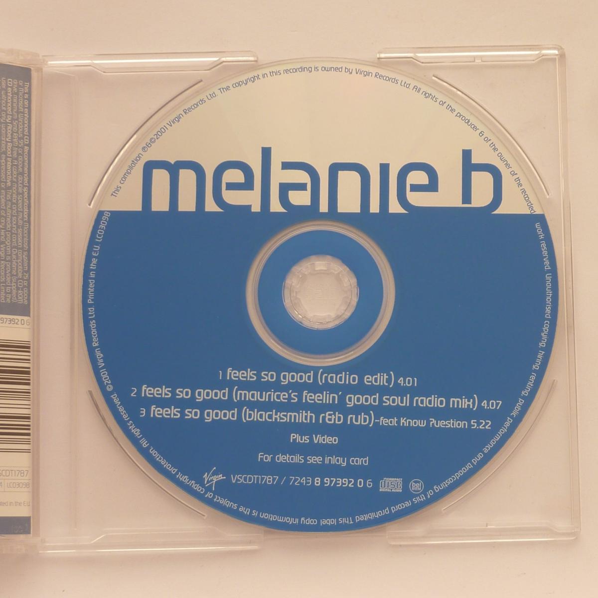 Melanie B Feels So Good CD Single Enhanced