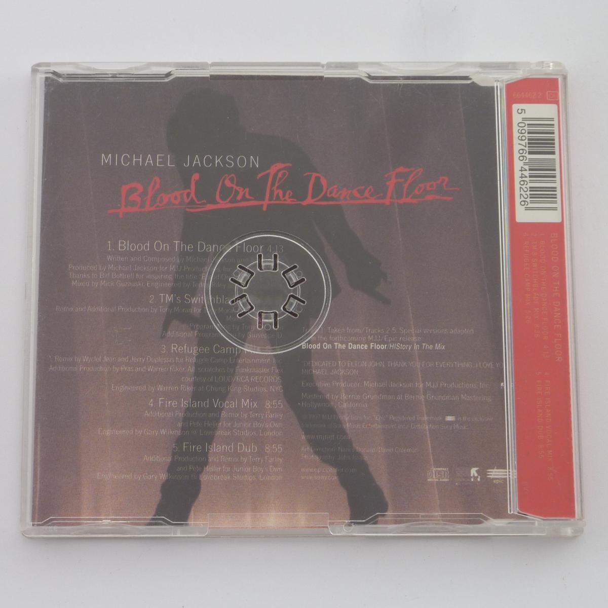 Michael Jackson Blood On The Dance Floor CD Single