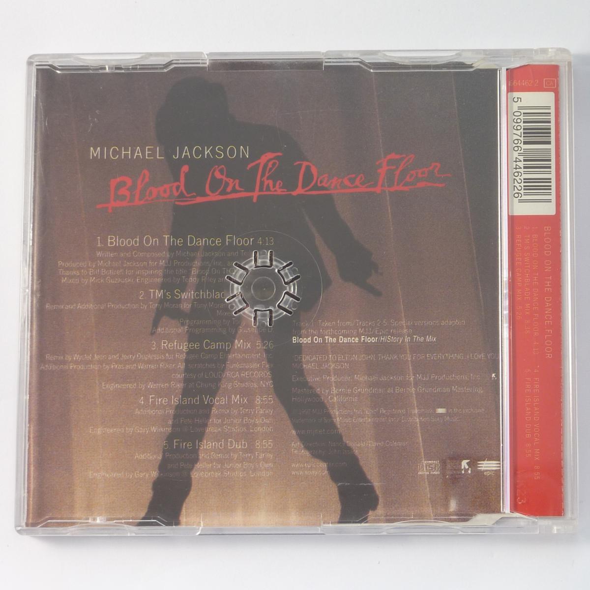 Michael Jackson Blood On The Dance Floor CD Single