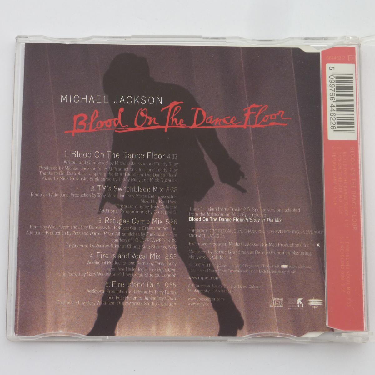 Michael Jackson Blood On The Dance Floor CD Single