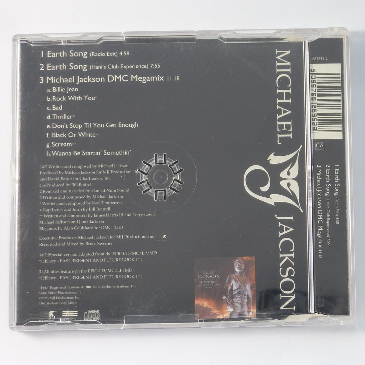 Michael Jackson Earth Song CD Single