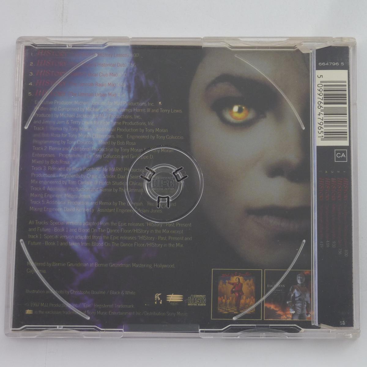 Michael Jackson HIStory CD Single CD2