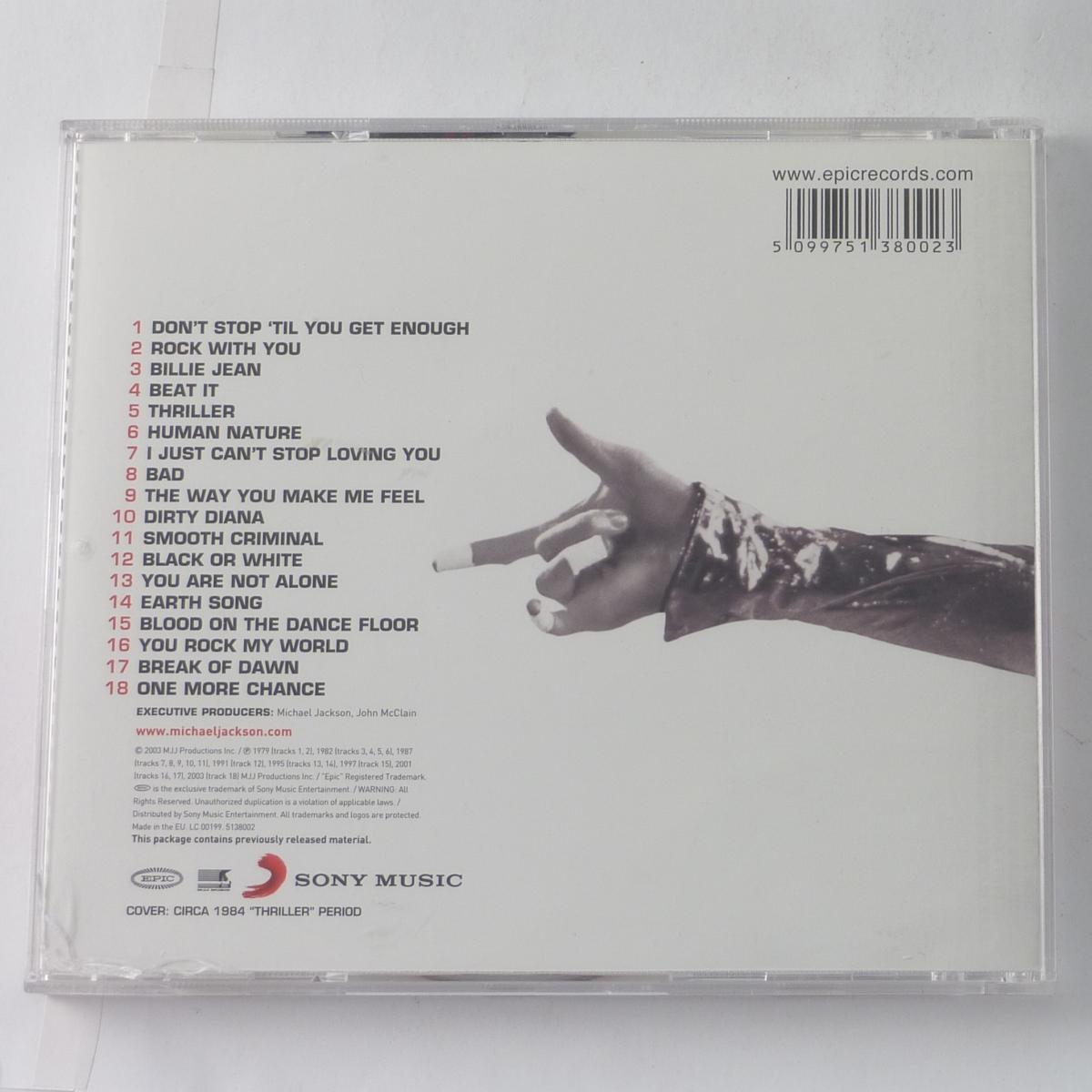 Michael Jackson Number Ones CD Album Compilation