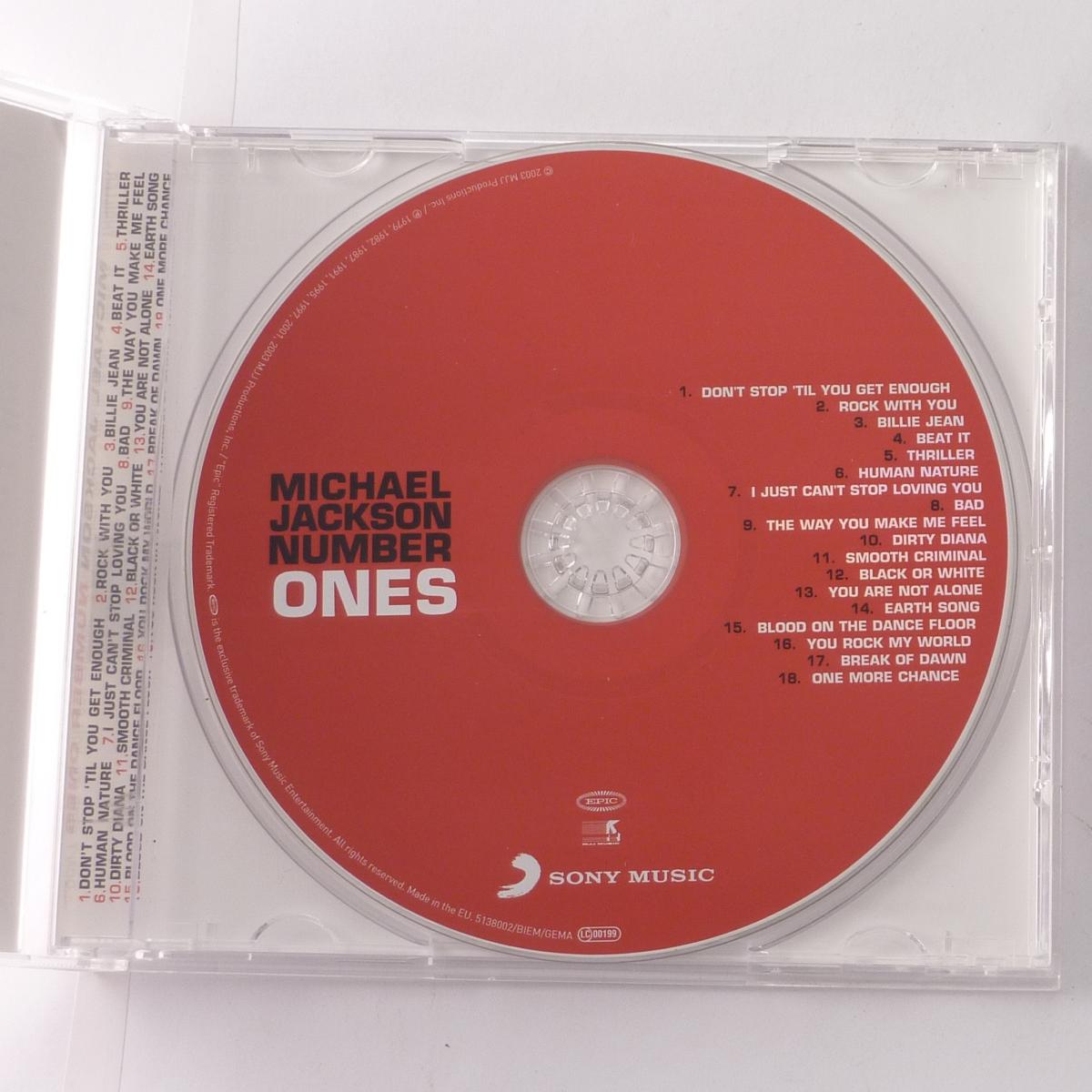 Michael Jackson Number Ones CD Album Compilation