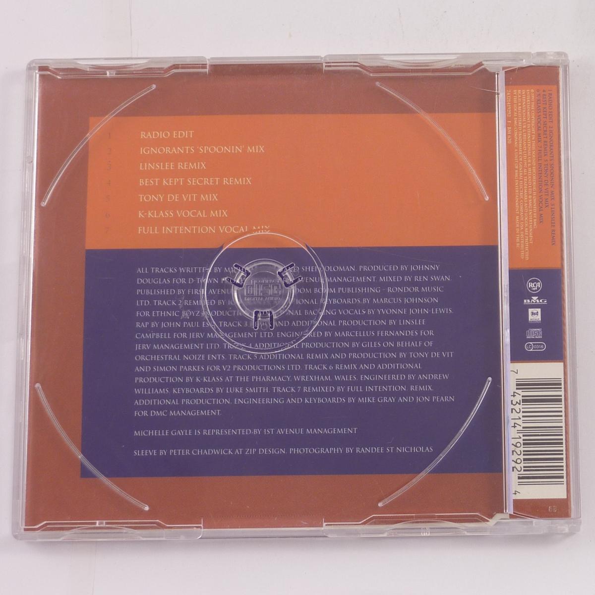 Michelle Gayle Do You Know (The Mixes) CD Single Limited Edition CD2