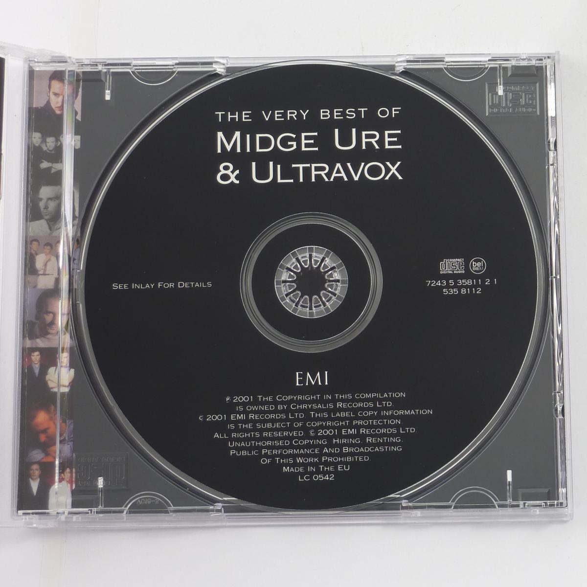 Midge Ure & Ultravox The Very Best Of Midge Ure & Ultravox CD Compilation