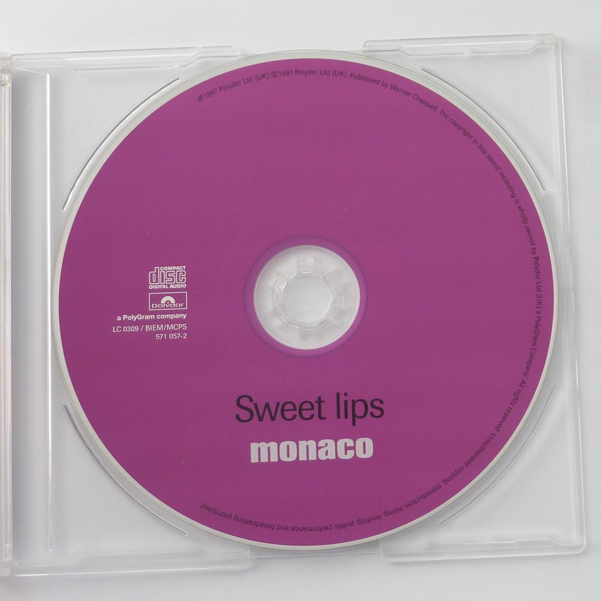Monaco Sweet Lips CD Single CD2