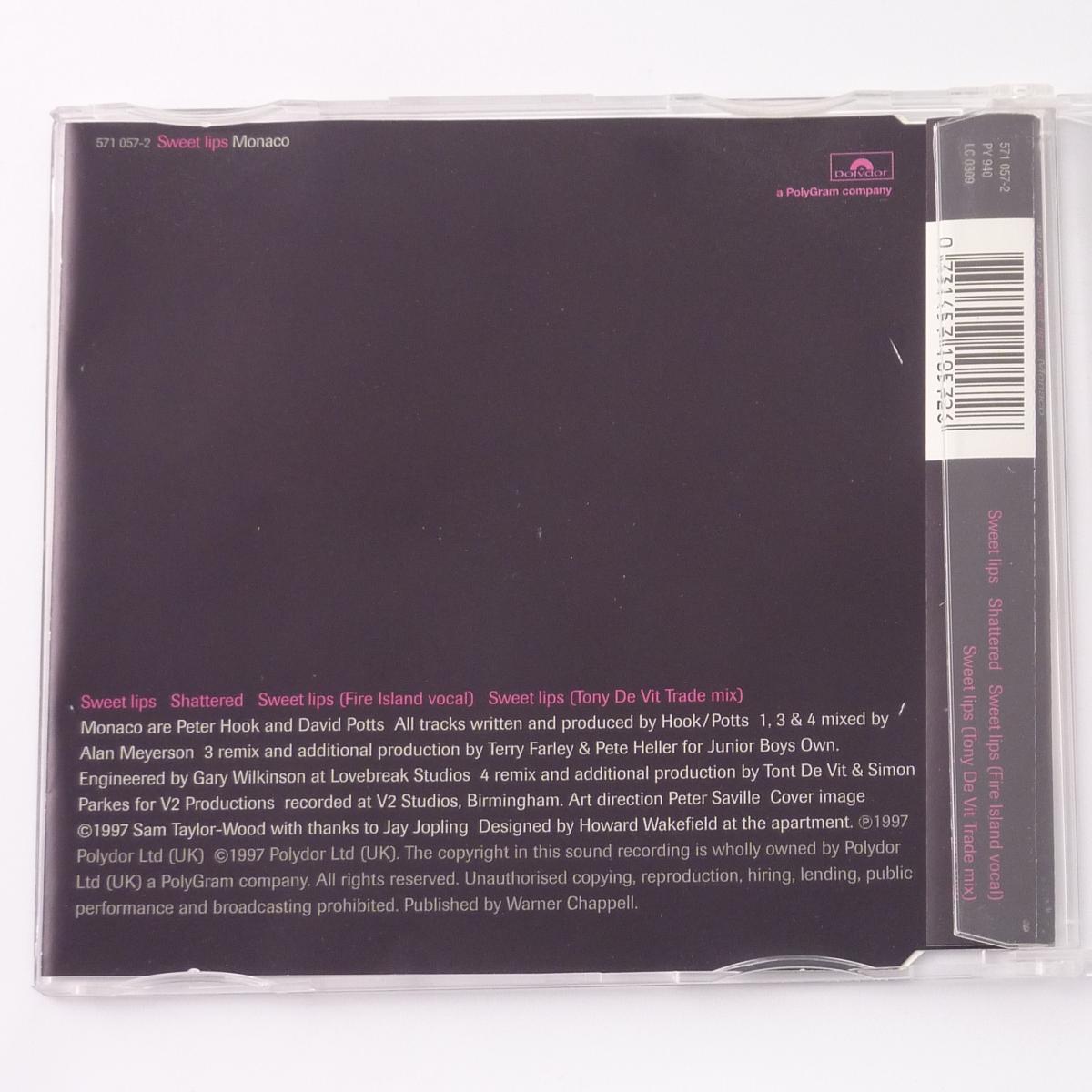 Monaco Sweet Lips CD Single CD2