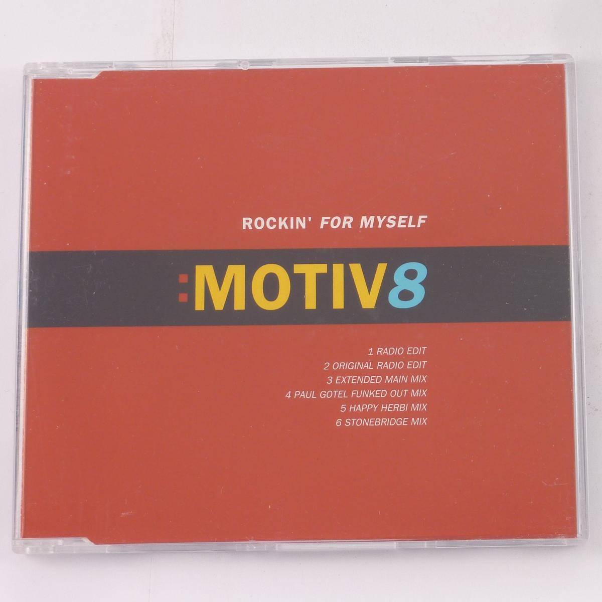 :Motiv8 Rockin' For Myself CD Single