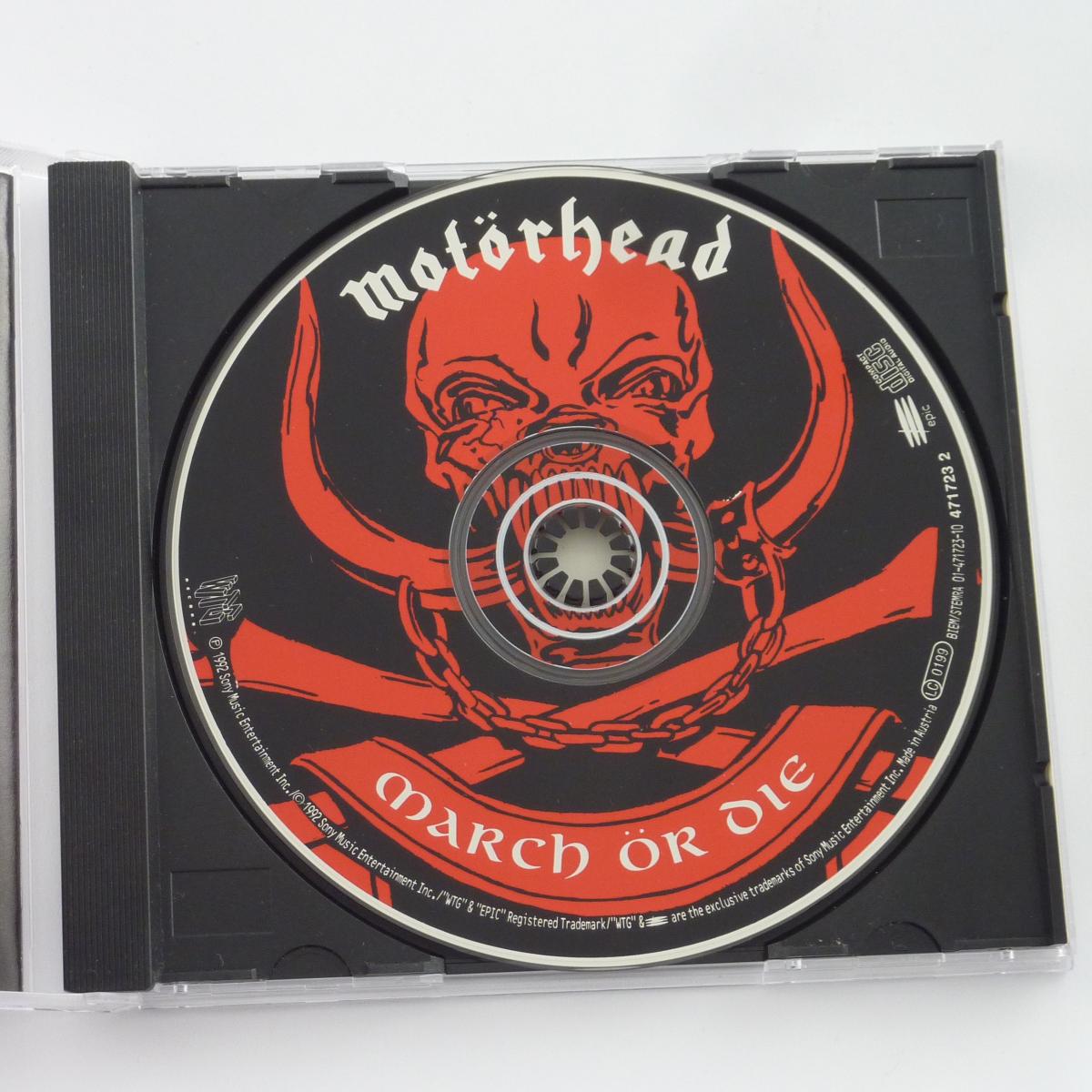 Motörhead March Ör Die CD Album