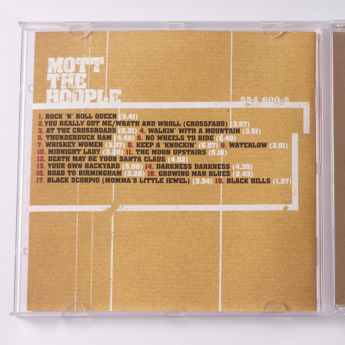 Mott The Hoople The Best Of The Island Years 1969 - 1972 CD Compilation Sony DADC Southwater Pressing