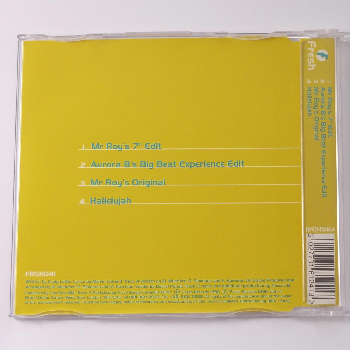 Mr Roy Featuring Darryl Pandy Searching For Love CD Single