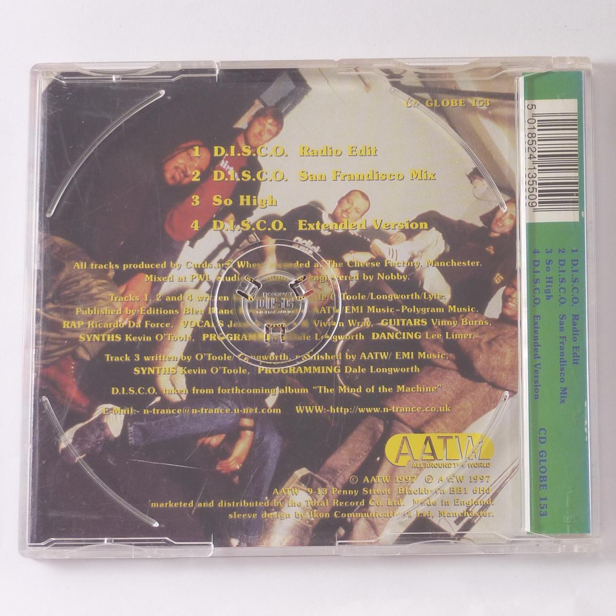 N-Trance D.I.S.C.O. CD Single