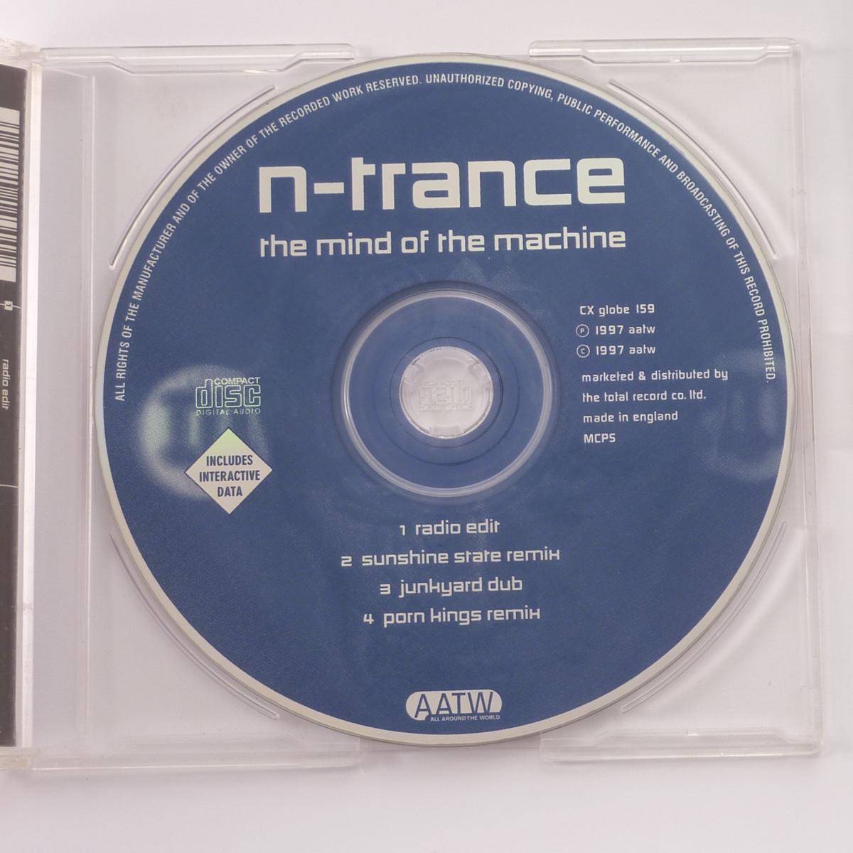N-Trance The Mind Of The Machine CD Single Enhanced CD2