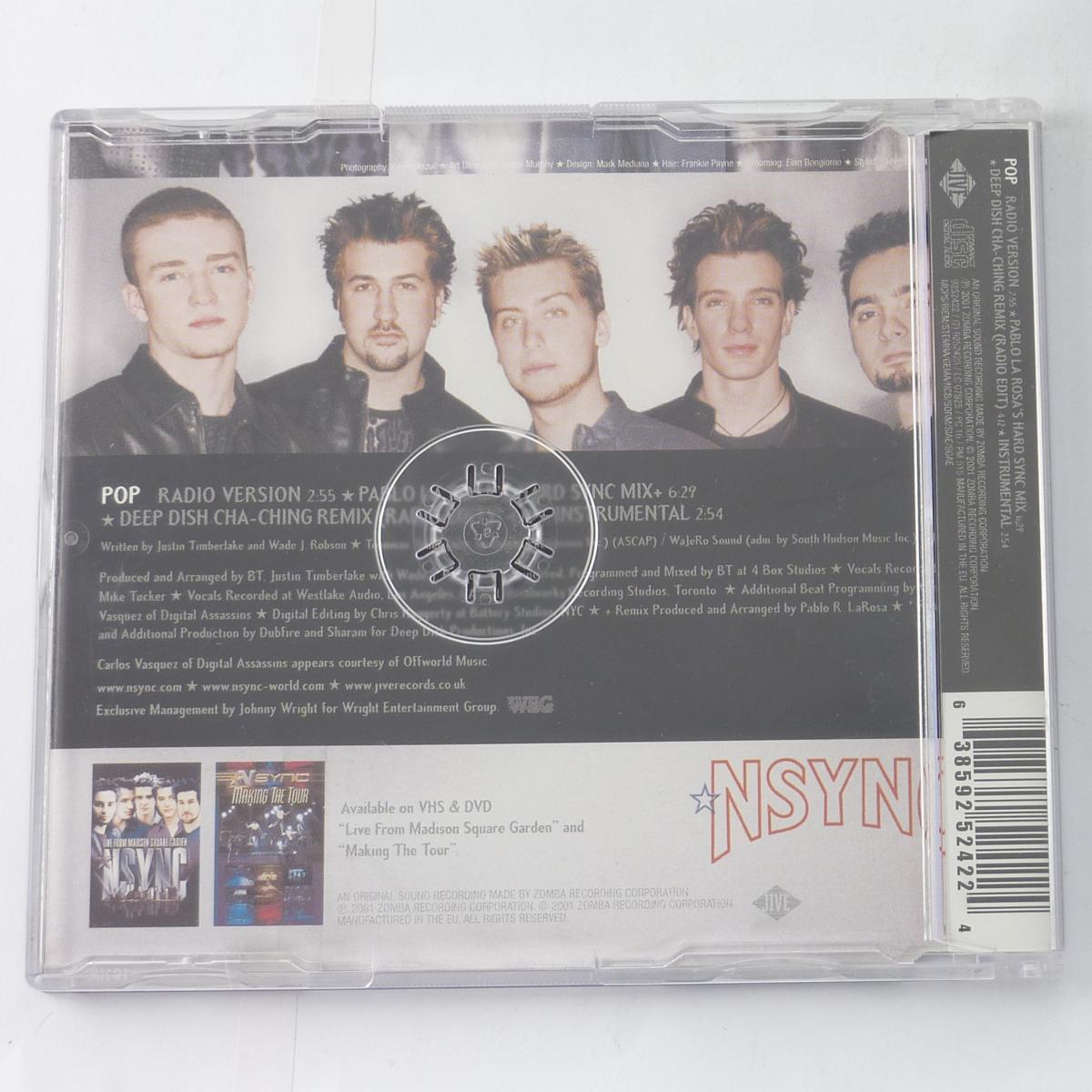 NSYNC Pop CD Single