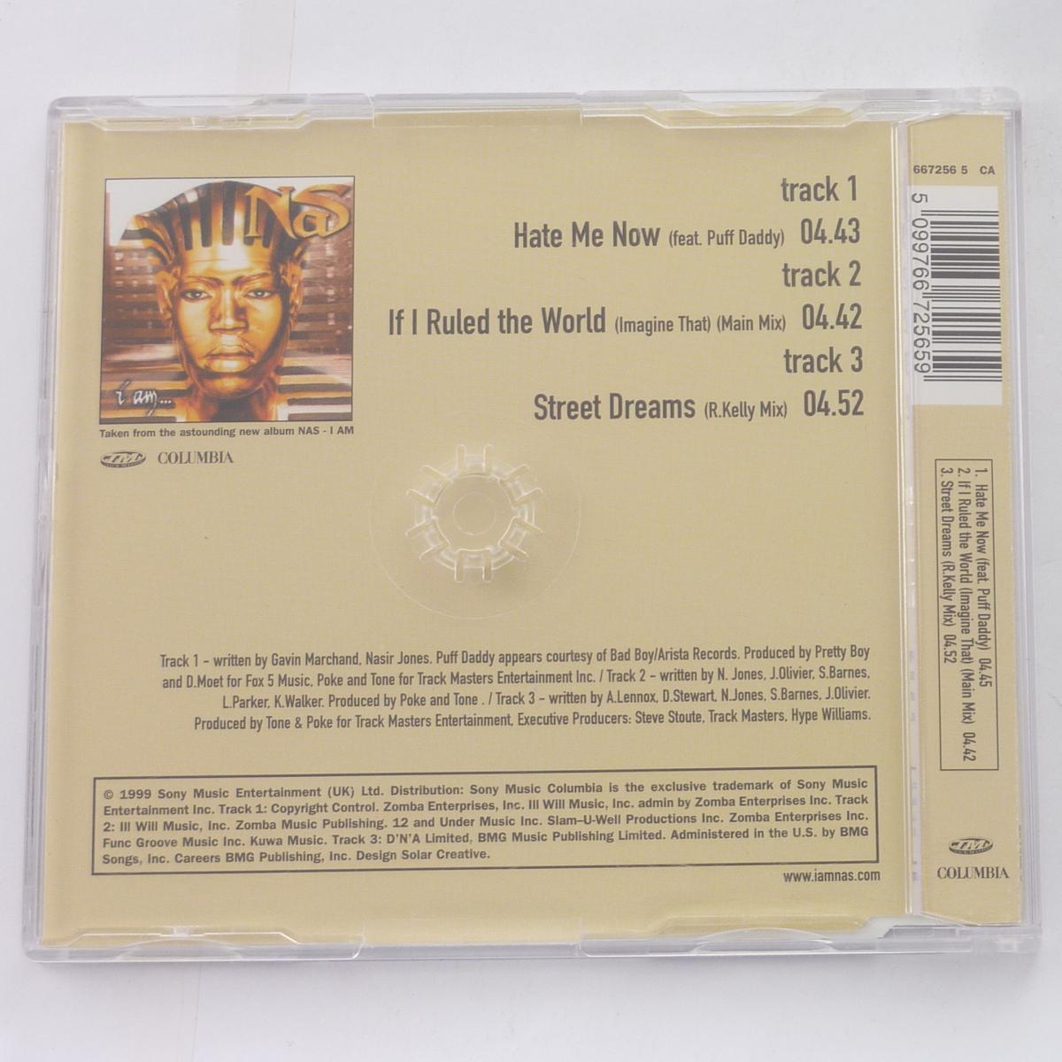 Nas Hate Me Now CD Maxi-Single