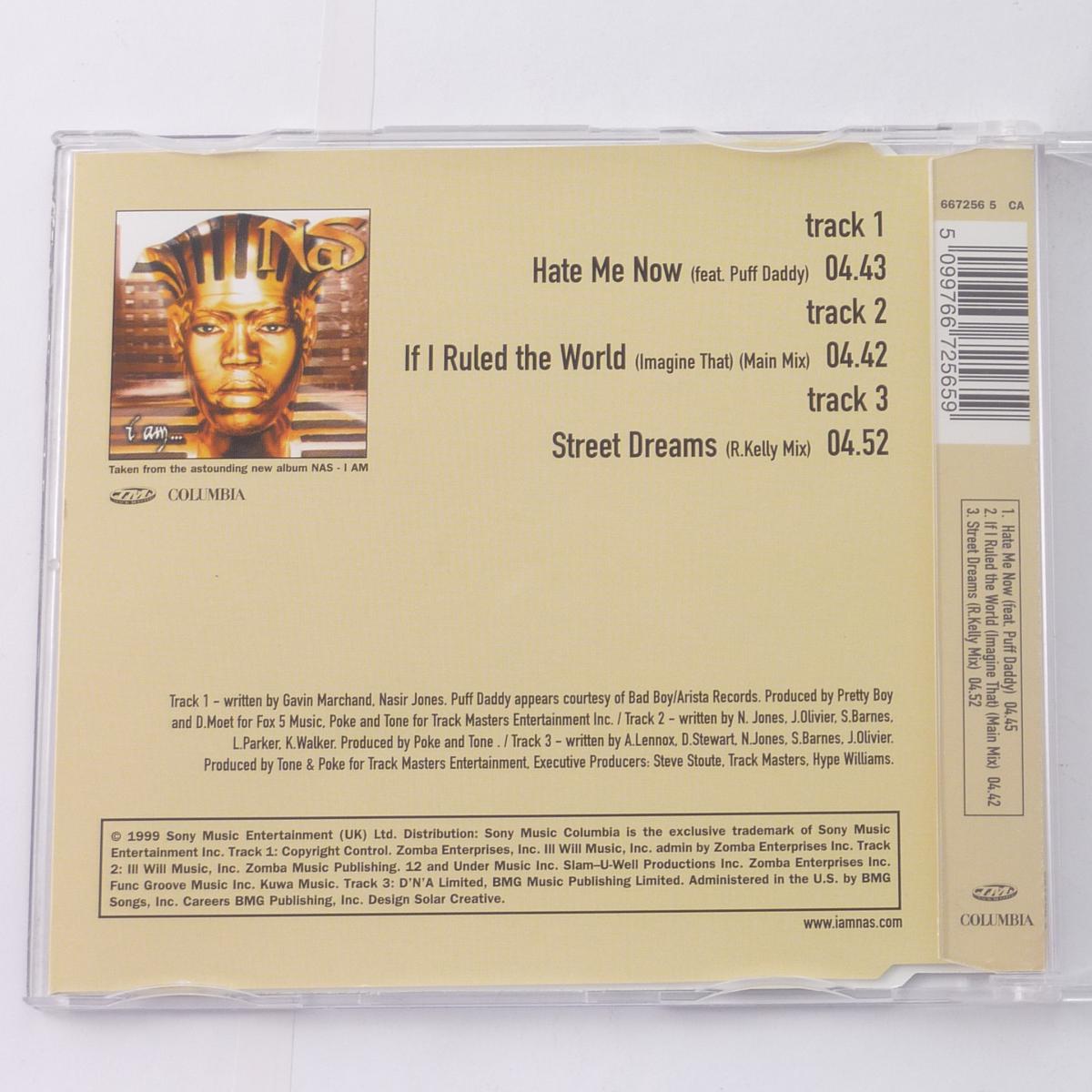 Nas Hate Me Now CD Maxi-Single