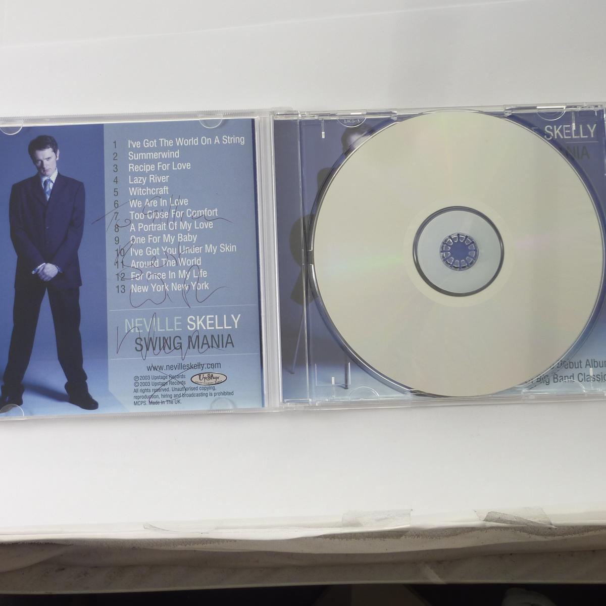 Neville Skelly He Looks A Lot Like Me CD Album Autograph