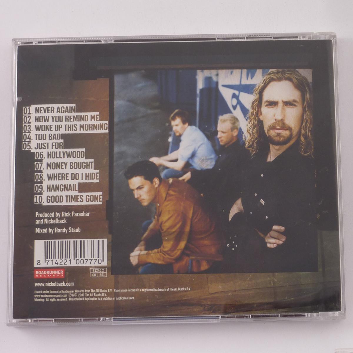 Nickelback Silver Side Up CD Album