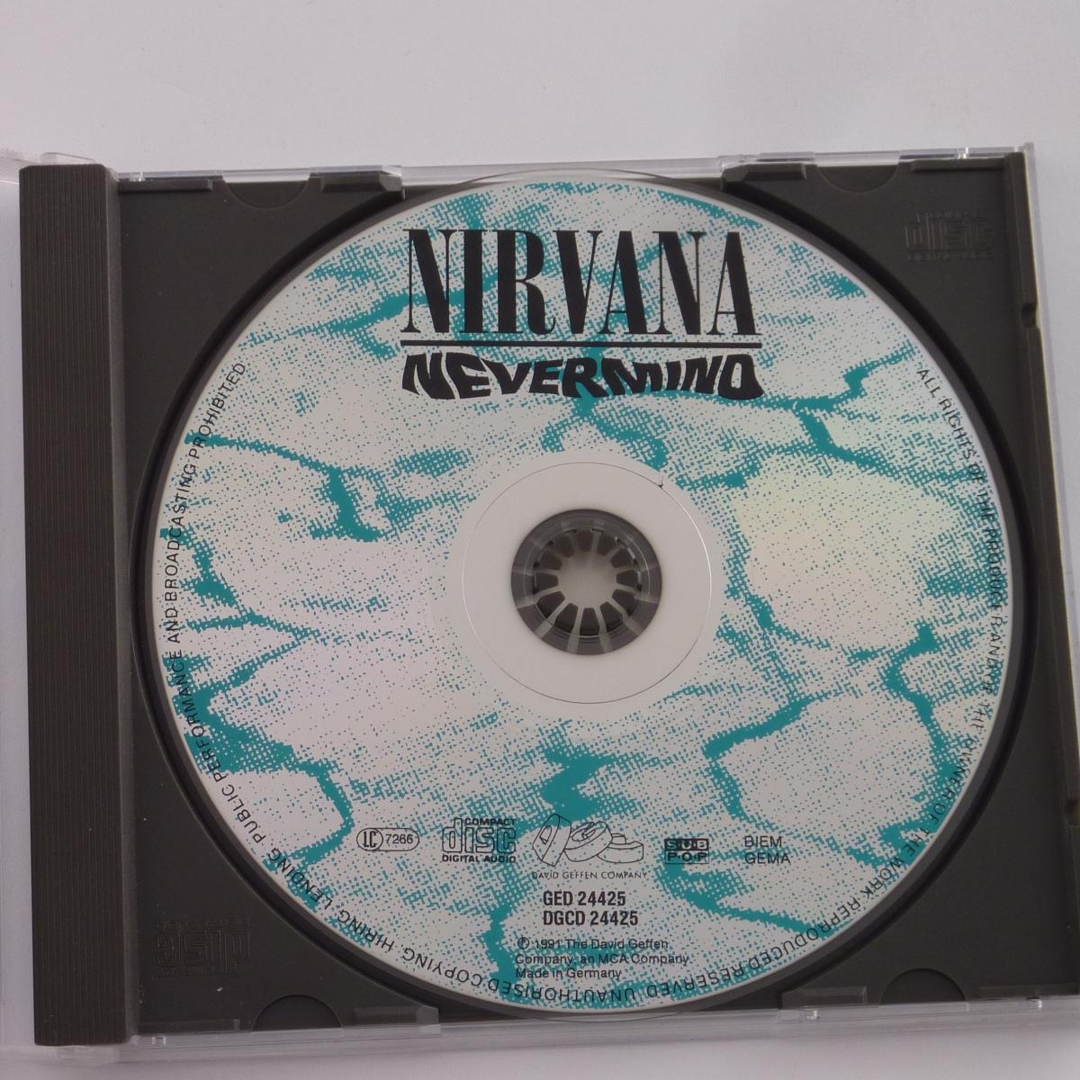 Nirvana Nevermind CD Album