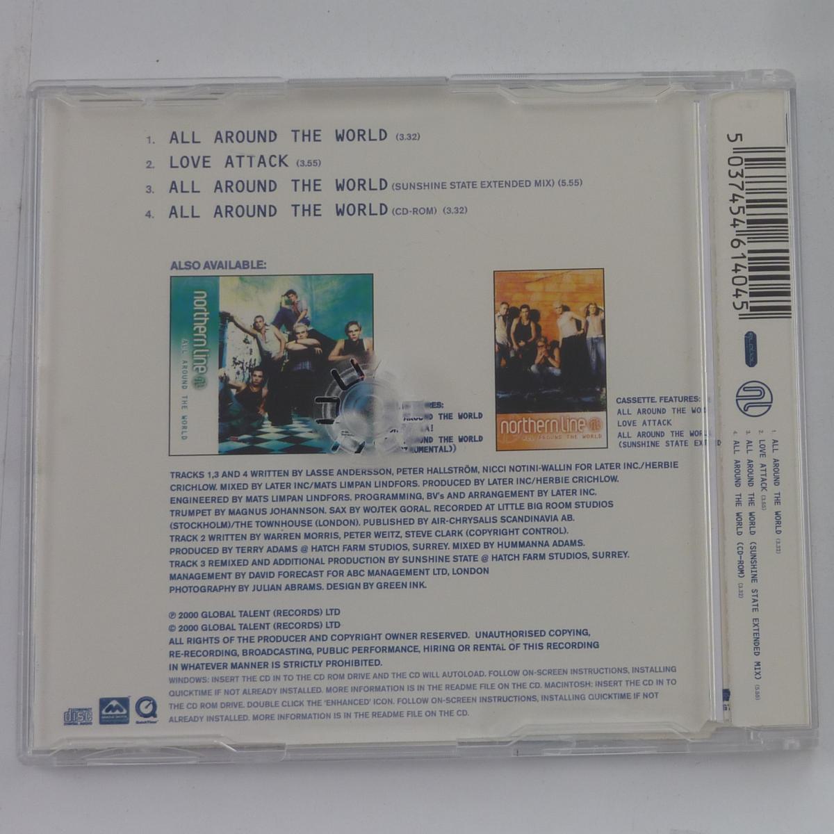 Northern Line All Around The World CD Single Enhanced CD1