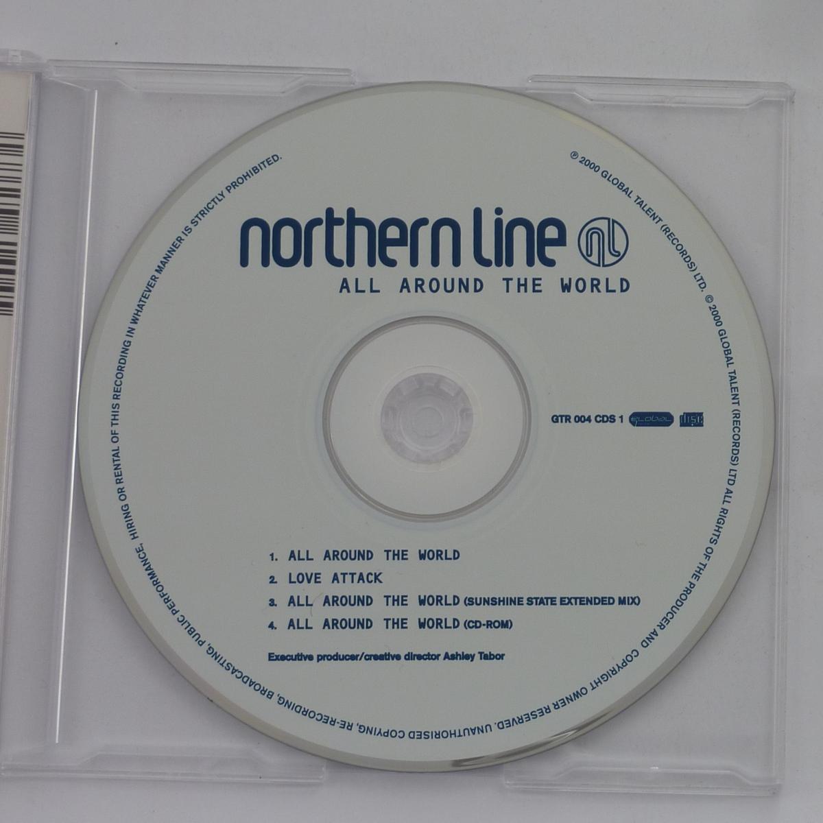 Northern Line All Around The World CD Single Enhanced CD1