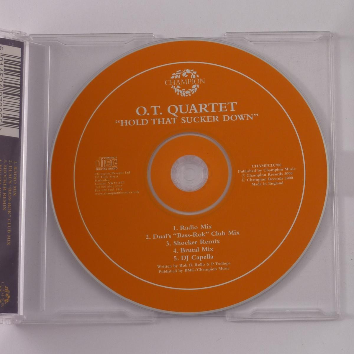 O.T. Quartet Hold That Sucker Down CD Single