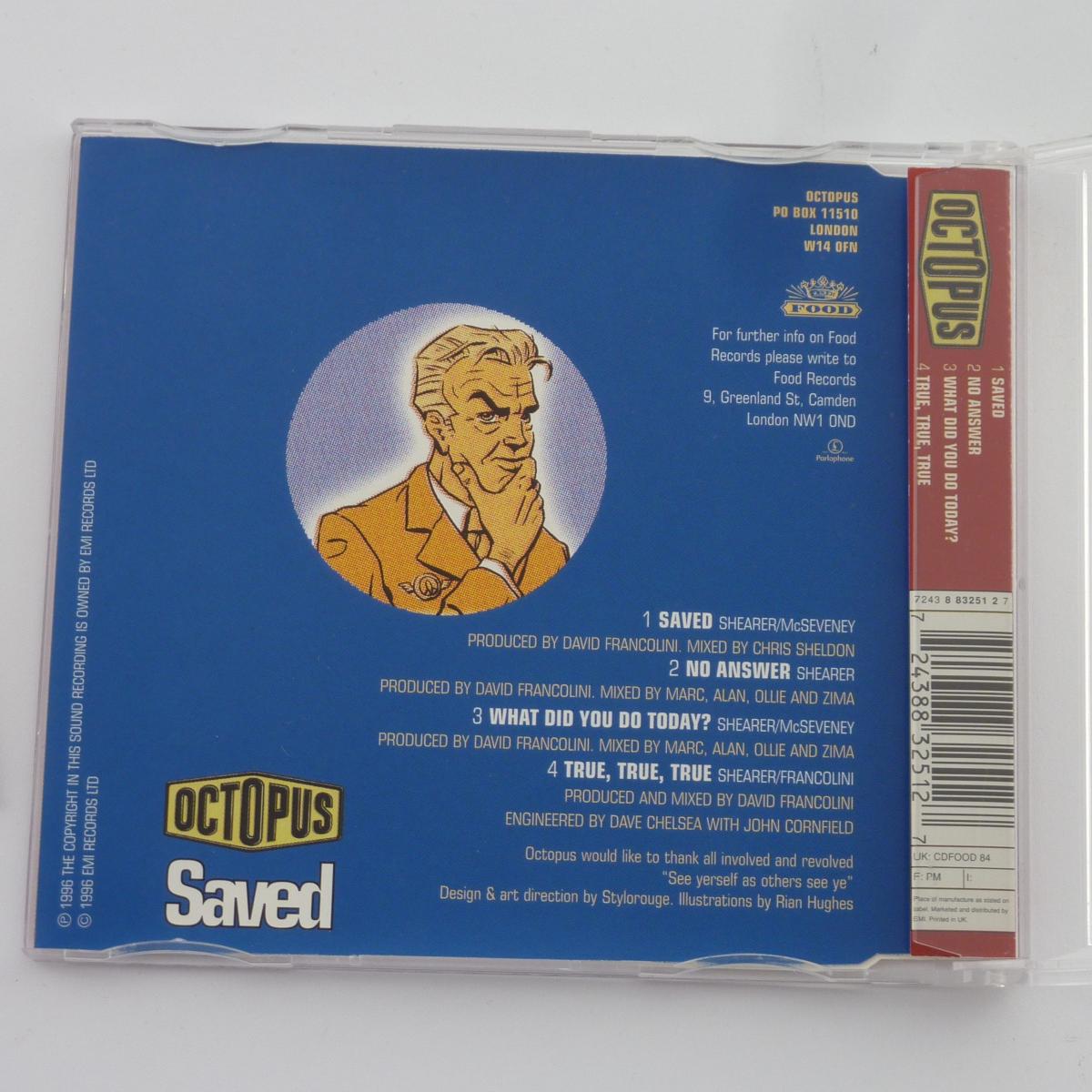 Octopus Saved CD Single CD1