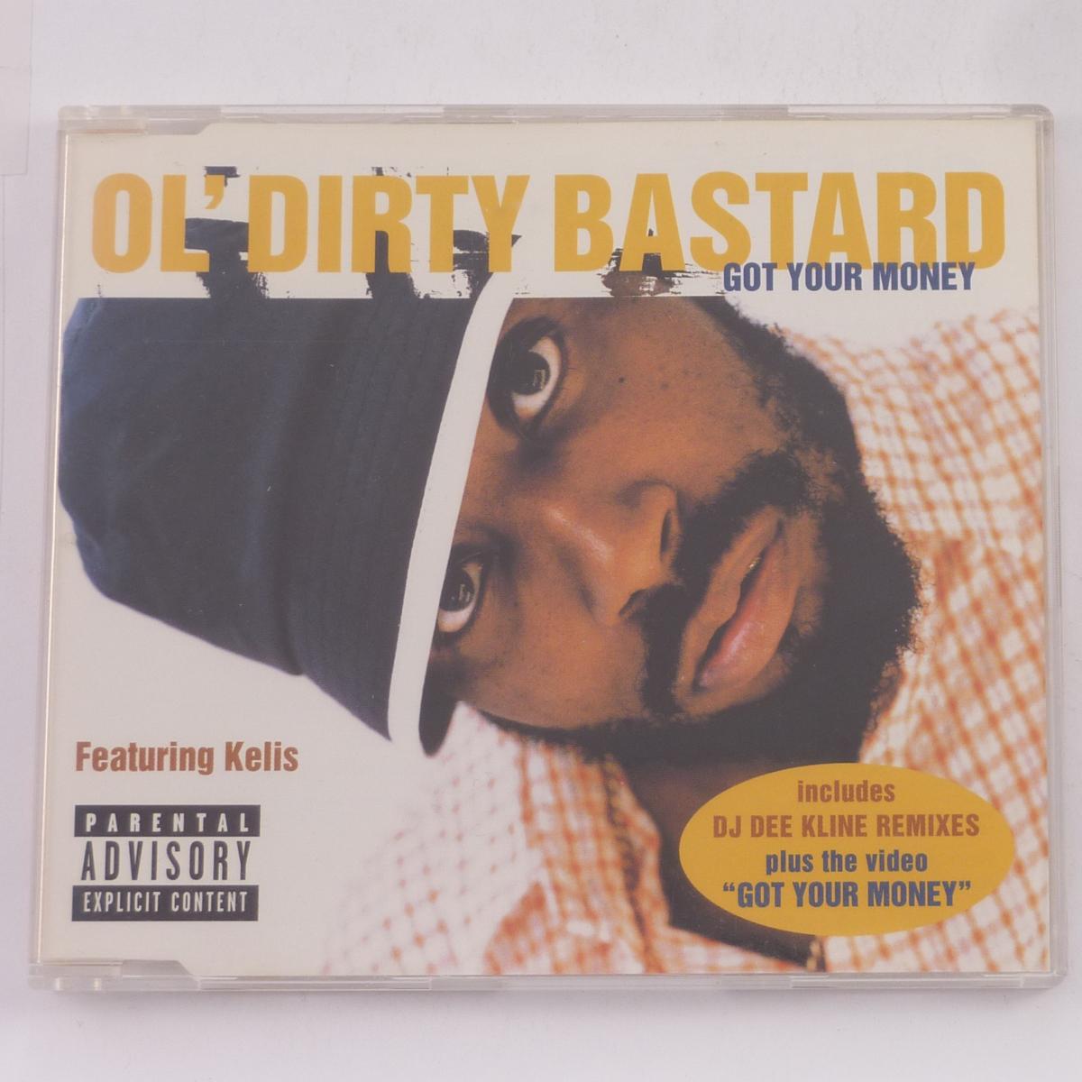 Ol' Dirty Bastard Featuring Kelis Got Your Money CD Single Enhanced