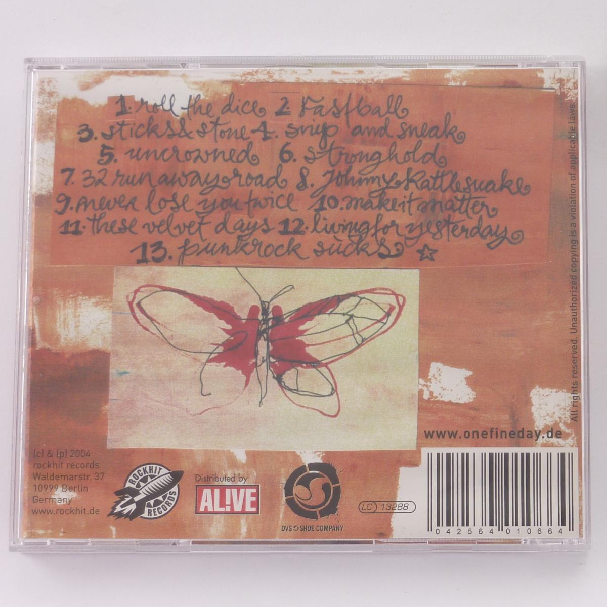 One Fine Day Faster Than The World CD Album