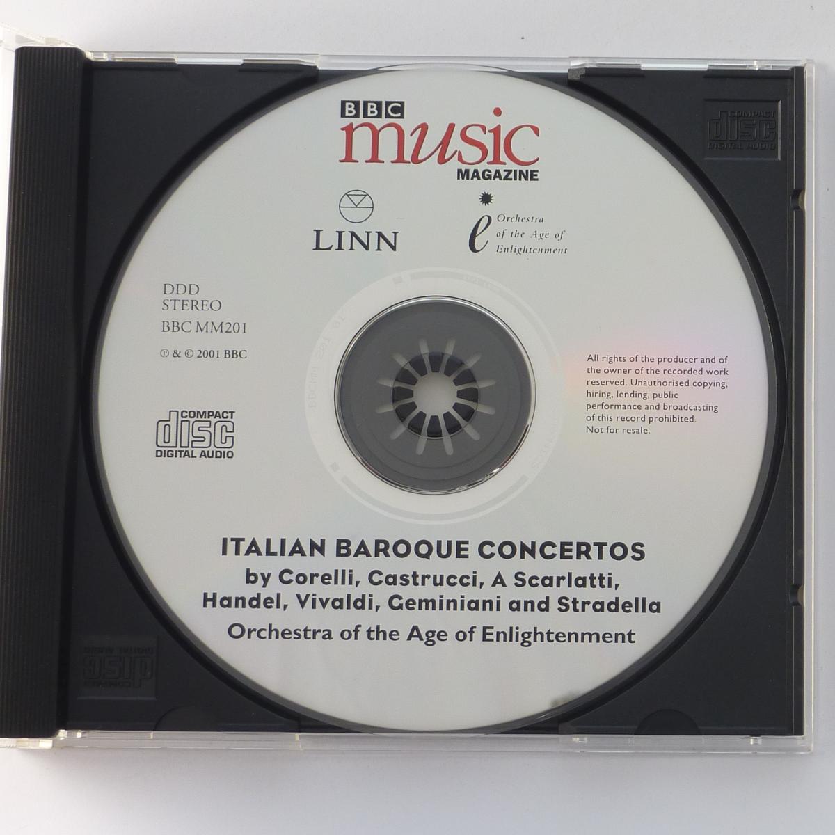 Orchestra Of The Age Of Enlightenment - Vivaldi, Corelli, Scarlatti, Geminiani, Handel, Castrucci Italian Baroque Concertos CD Enhanced Stereo
