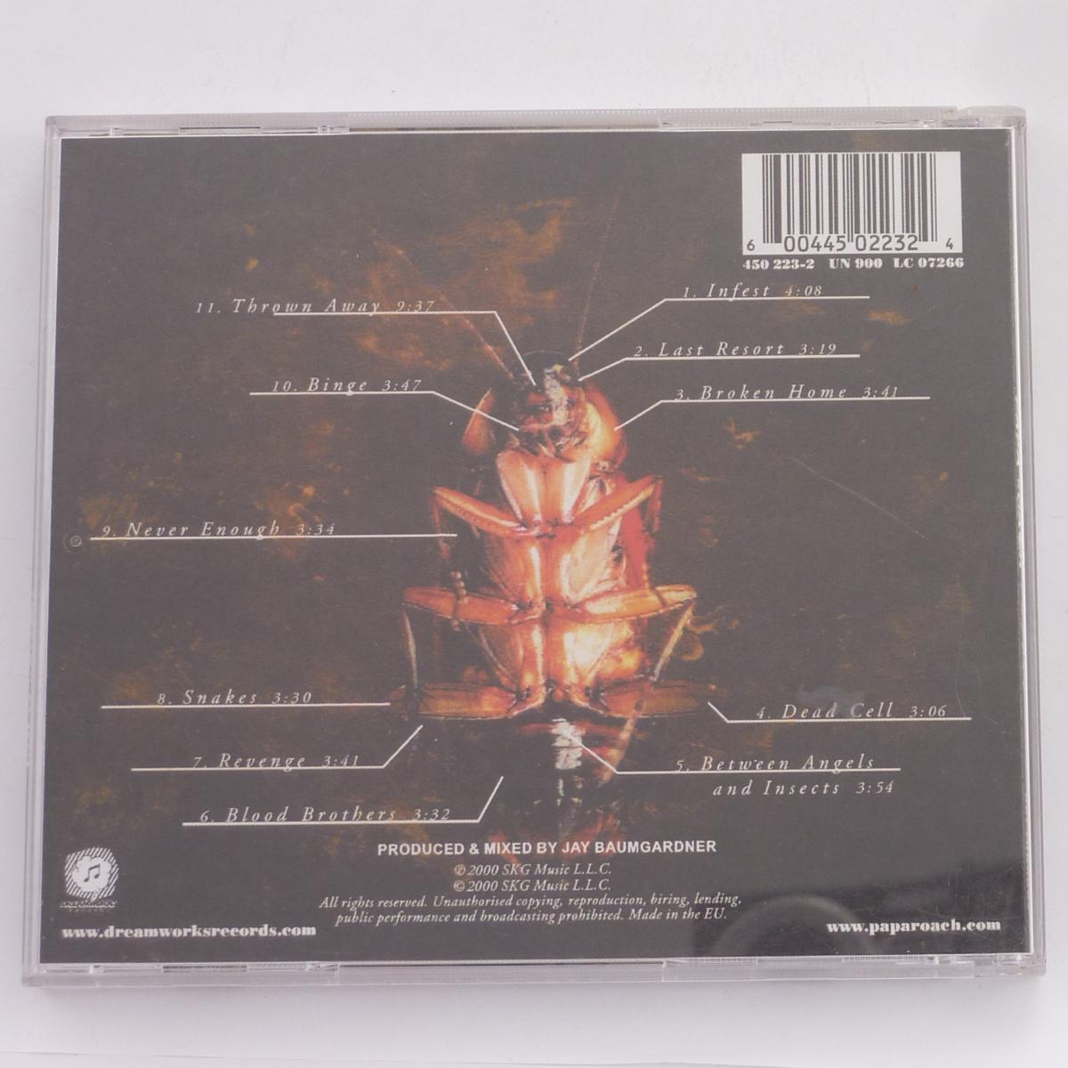 Papa Roach Infest CD Album