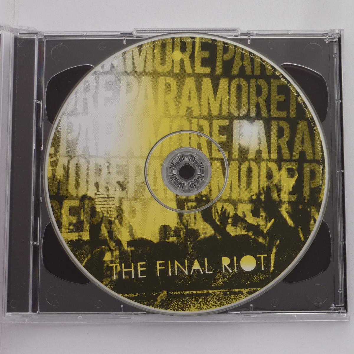 Paramore The Final Riot! CD Album DVD DVD-Video PAL Compilation