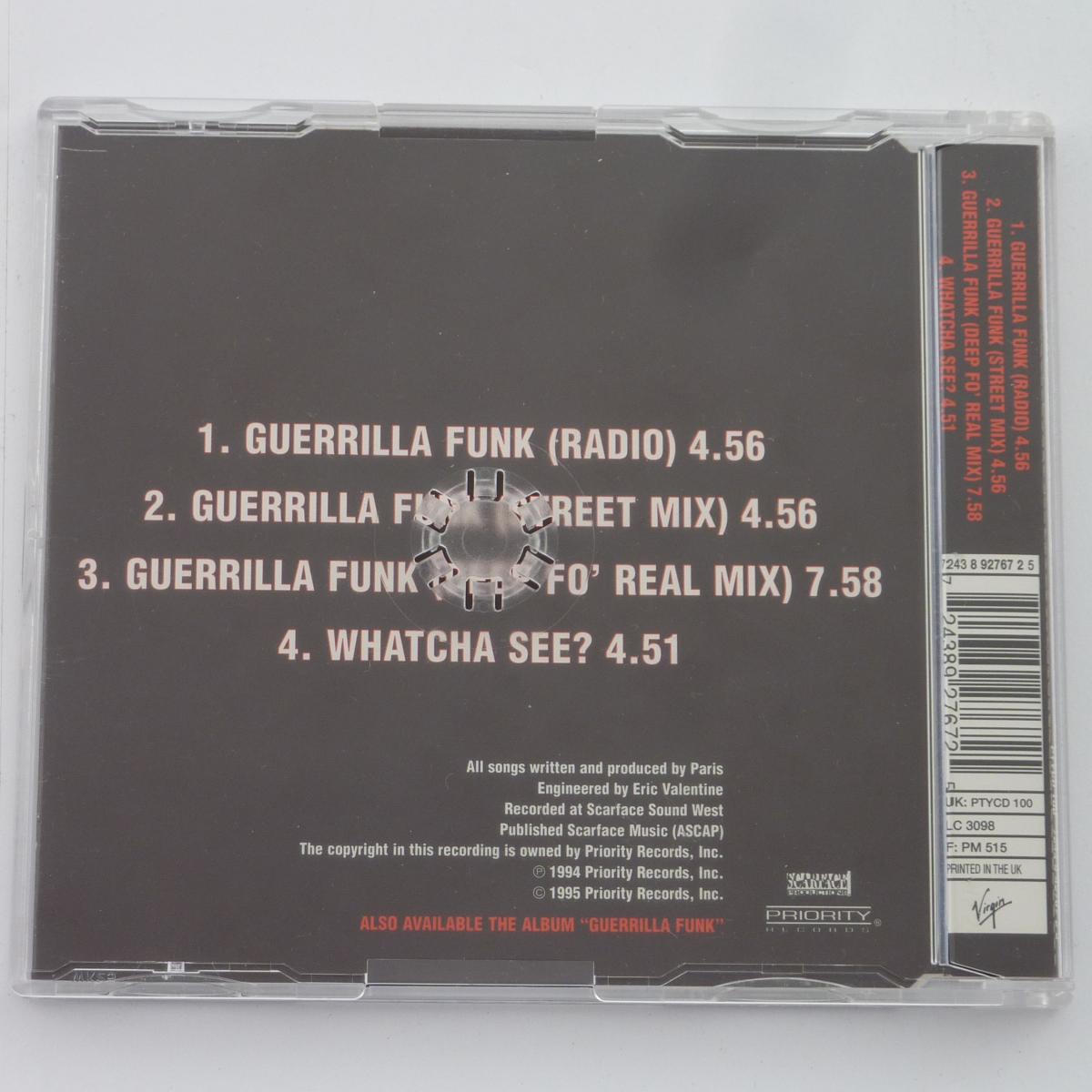 Paris Guerrilla Funk CD Single