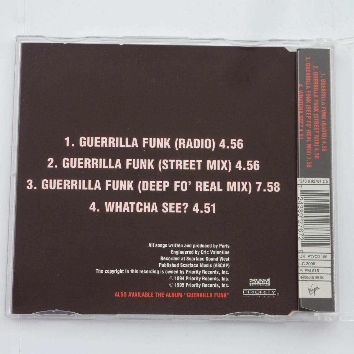 Paris Guerrilla Funk CD Single