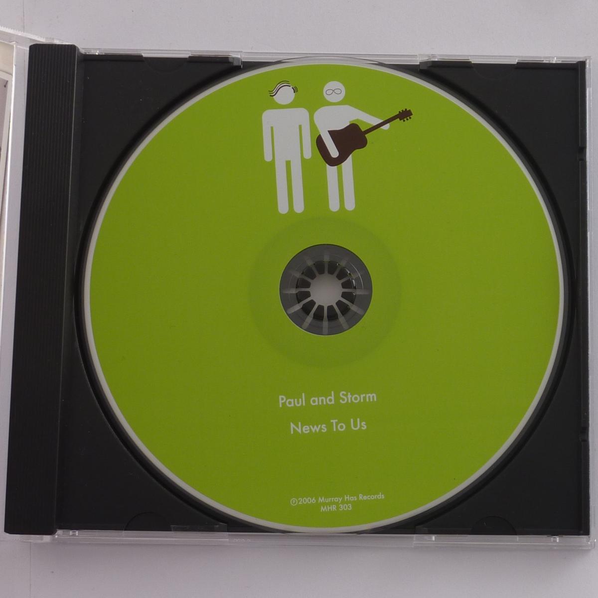 Paul & Storm News To Us CD Album