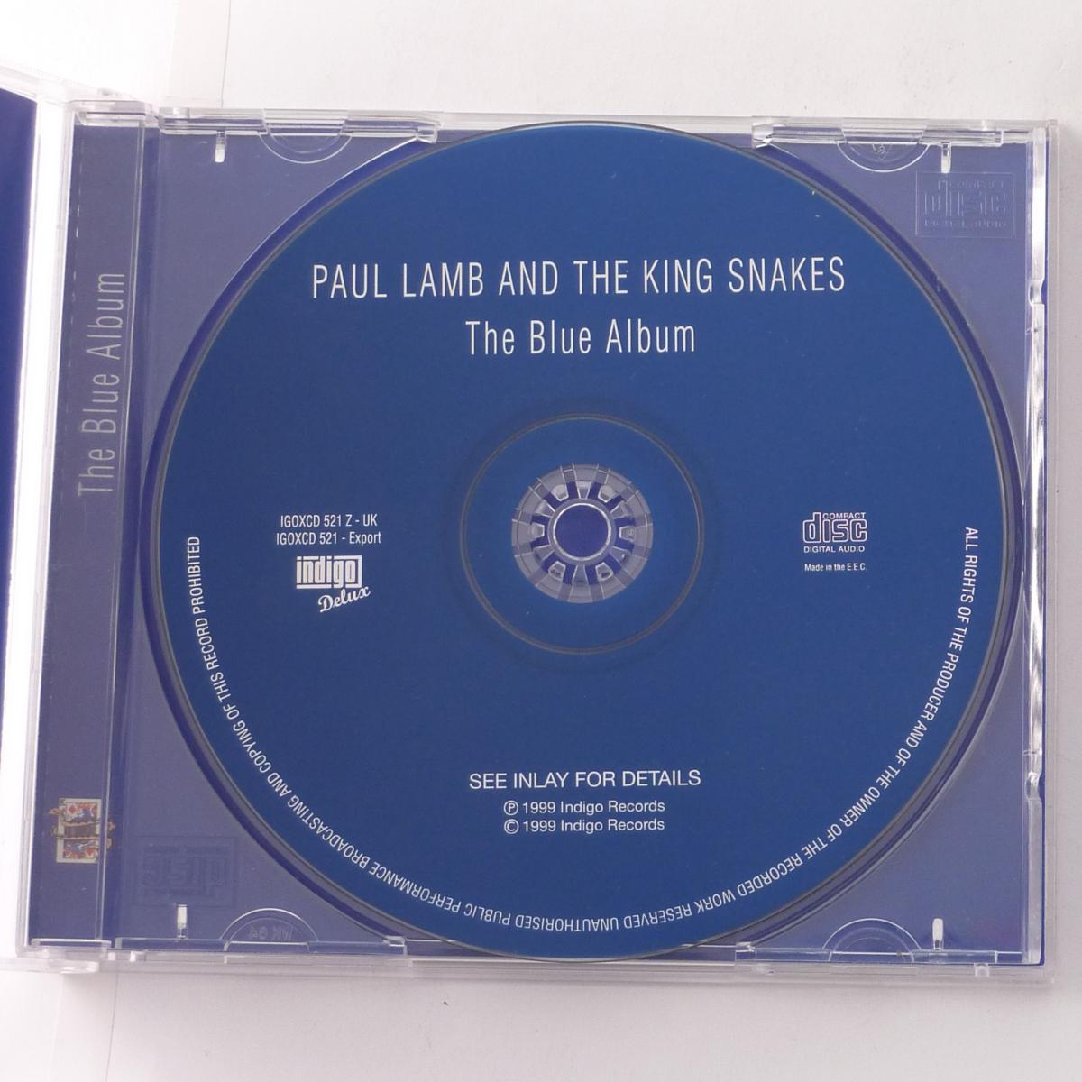 Paul Lamb & The King Snakes The Blue Album CD Album