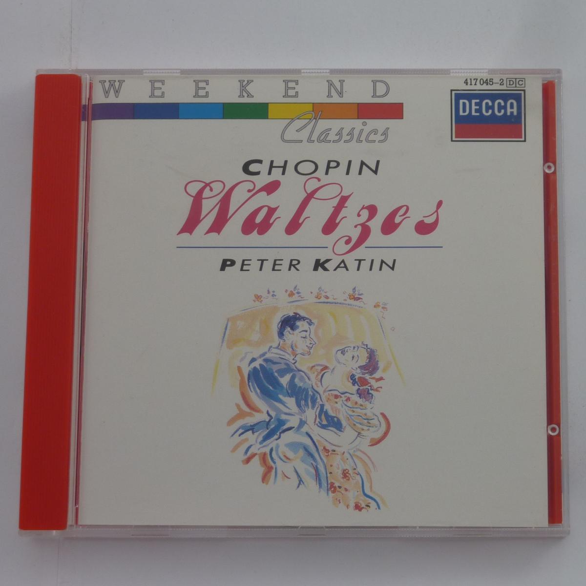 Peter Katin Chopin Waltzes CD Album Stereo