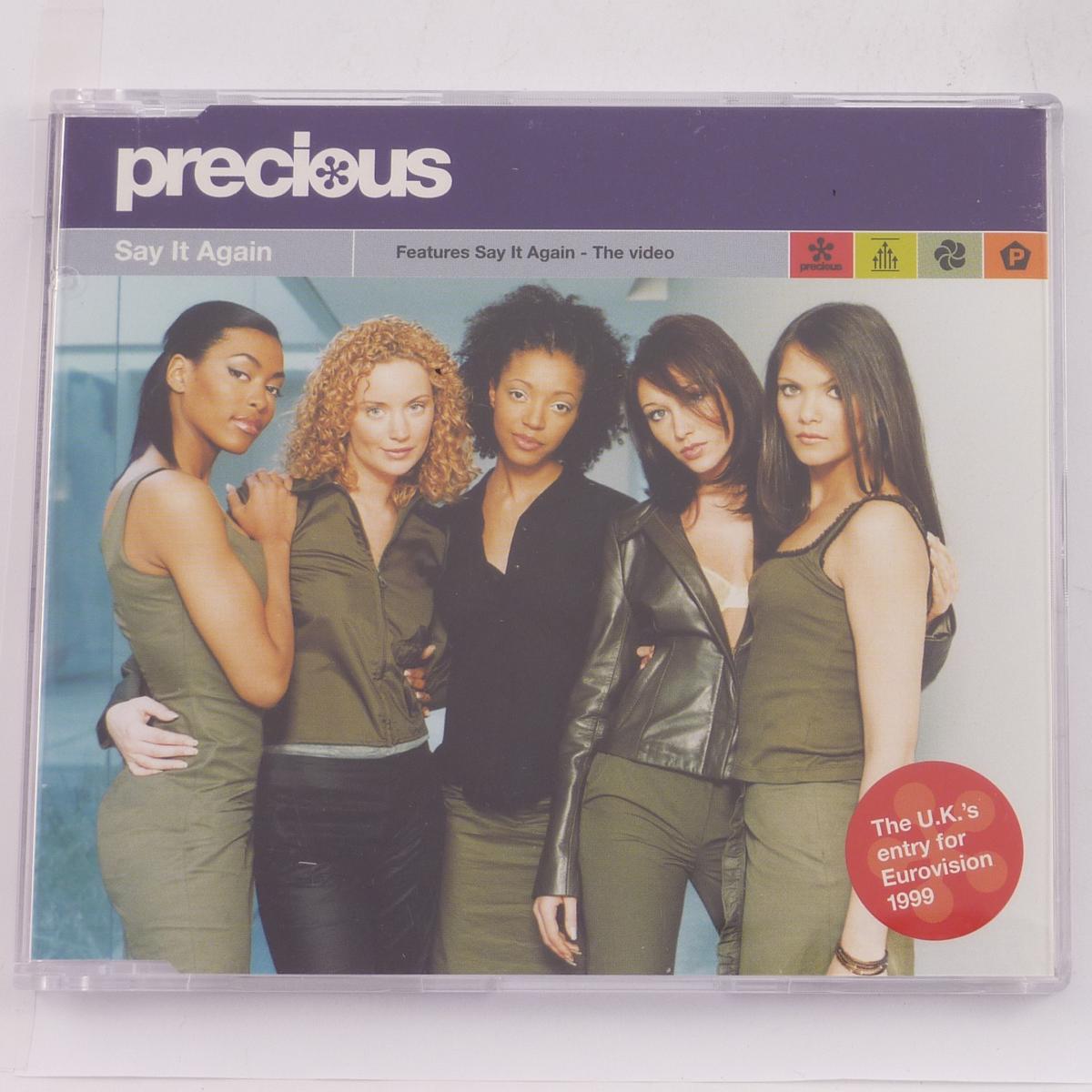 Precious Say It Again CD Single Enhanced