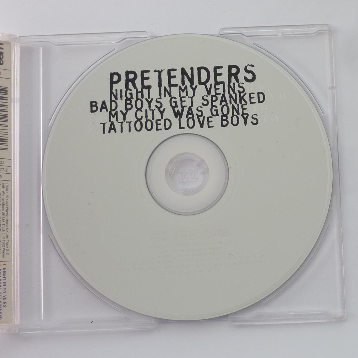 Pretenders Night In My Veins CD Single CD2
