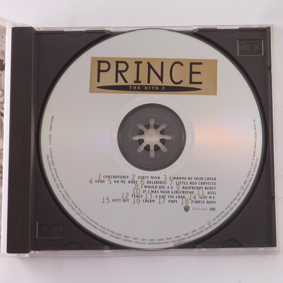 Prince The Hits 2 CD Compilation