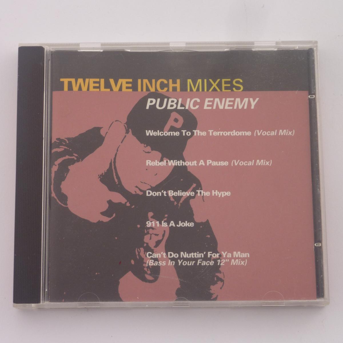 Public Enemy Twelve Inch Mixes CD Compilation