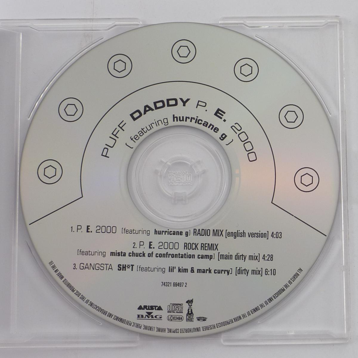 Puff Daddy Featuring Hurricane G P. E. 2000 CD Single CD1