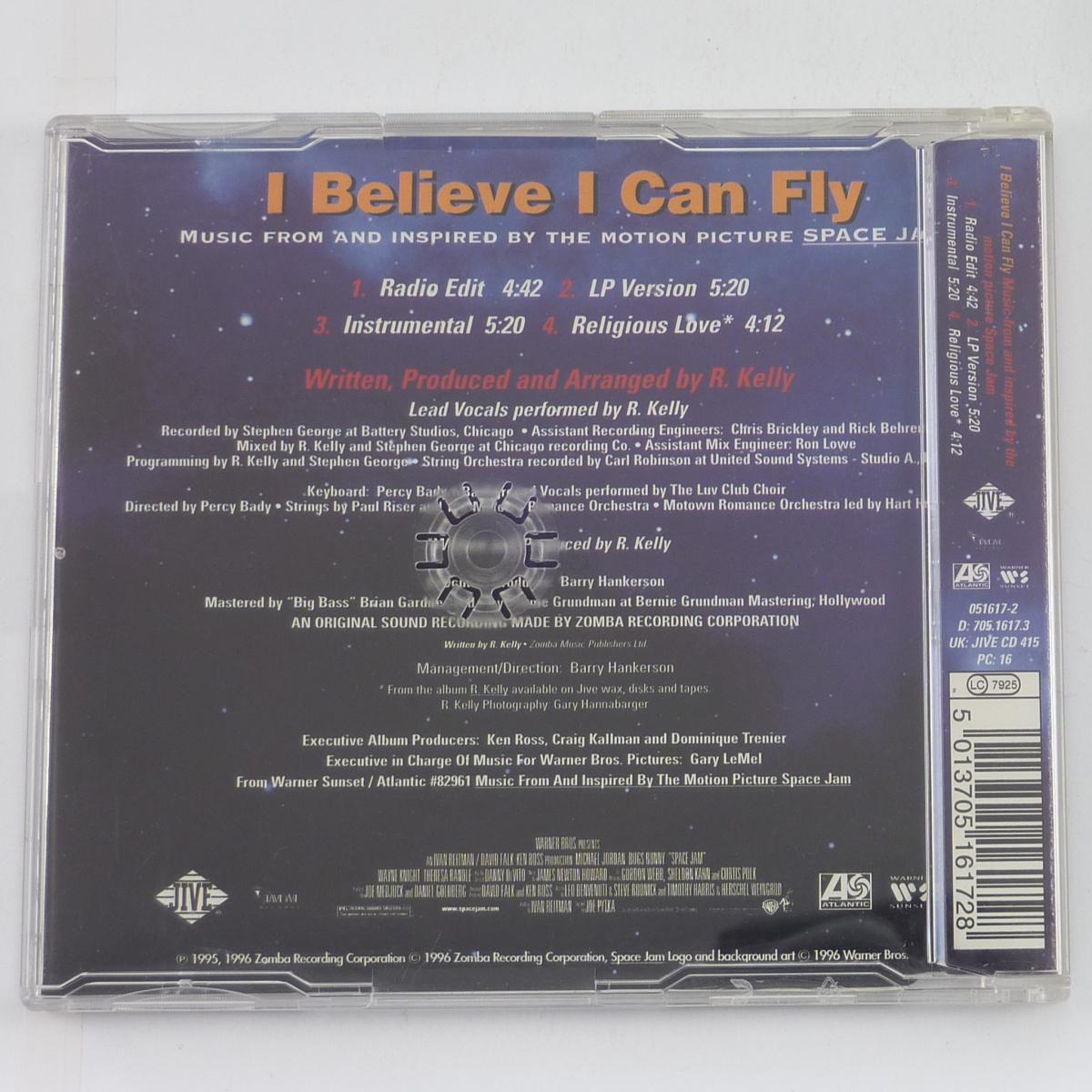 R. Kelly I Believe I Can Fly CD Single