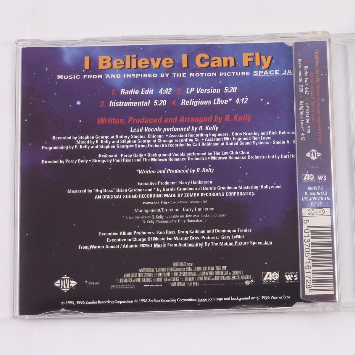 R. Kelly I Believe I Can Fly CD Single