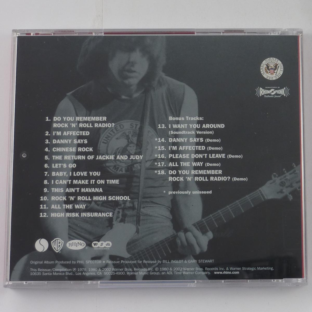 Ramones End Of The Century CD Album Reissue Remastered O-Card