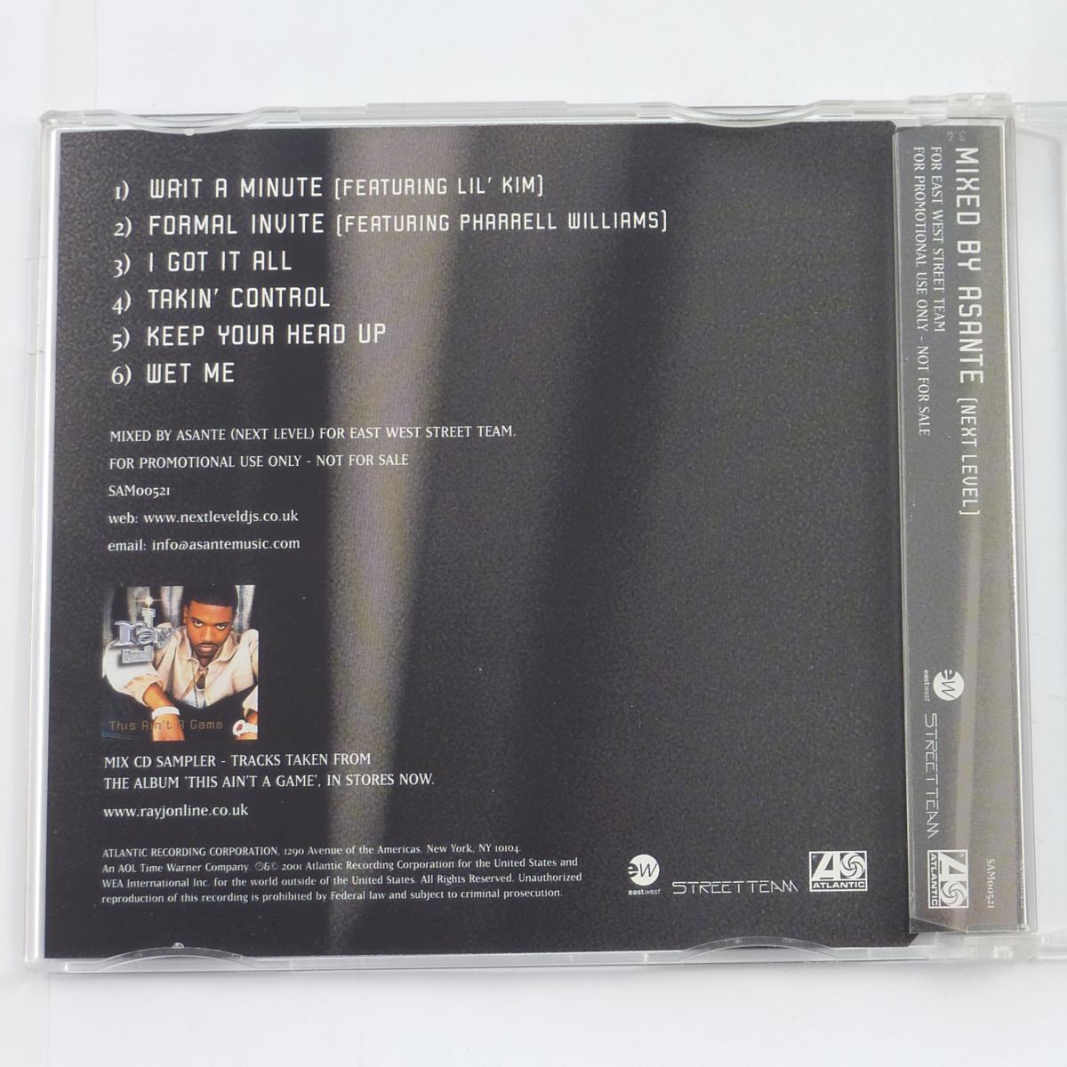 Ray J Mix CD Sampler CD Sampler Mixed Promo