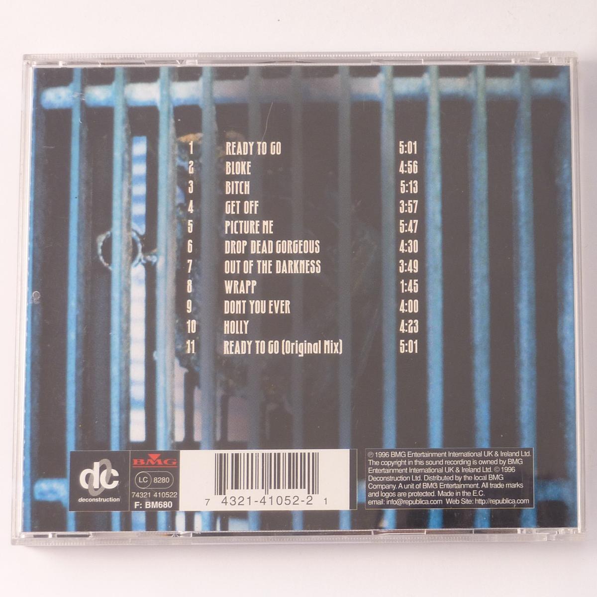 Republica Republica CD Album Stereo